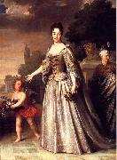 Jean-Baptiste Santerre Portrait of Marie Spain oil painting artist